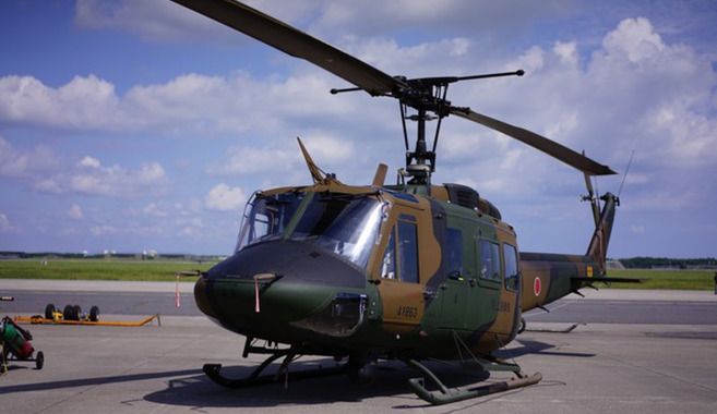 航空自衛隊ヘリコプター