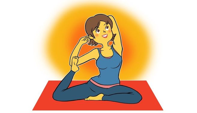 覚えたら家でもできる！ヨガ体験