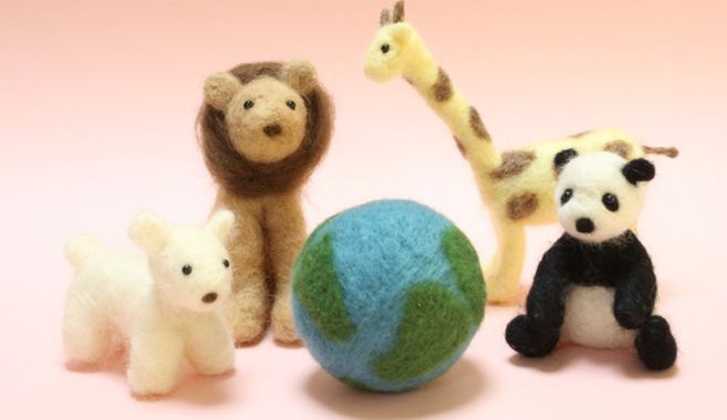 羊毛フェルトの魅力