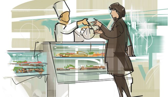 デパ地下のあとは