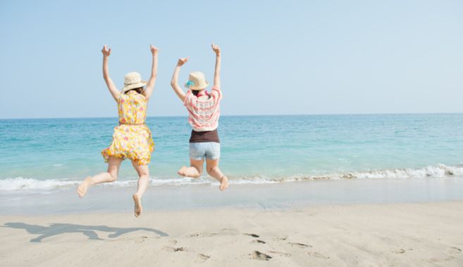 ビーチリゾート女子旅