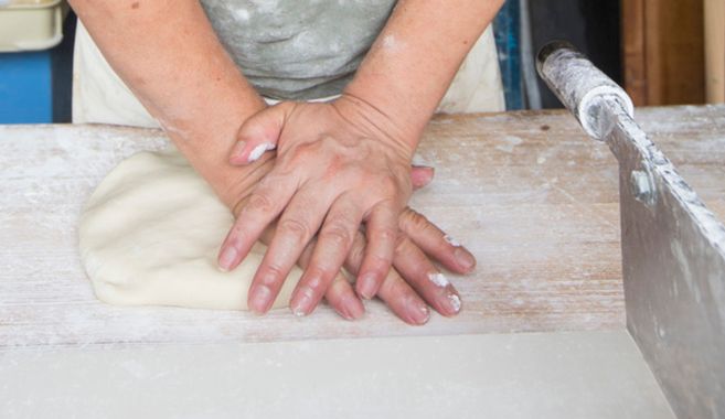 手打ちうどんの材料