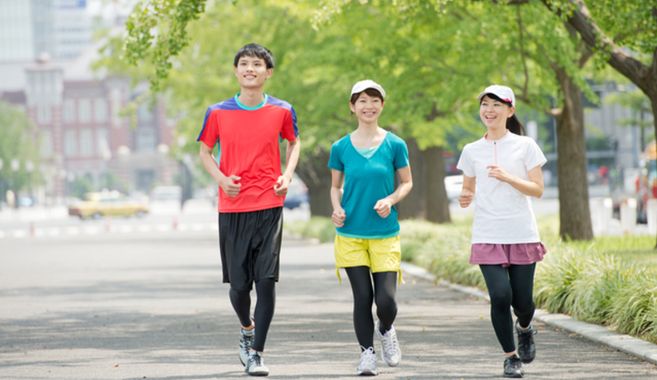 ジョギングとランニング