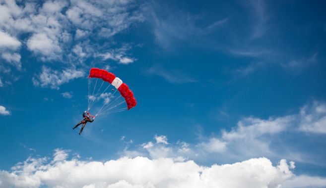 スカイダイビング