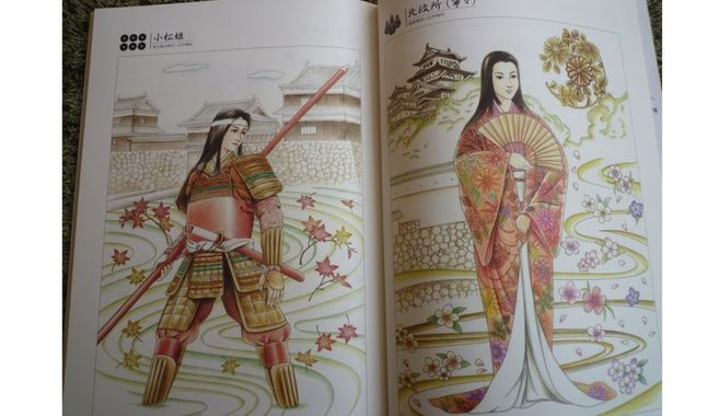 塗り絵をしなが一石二鳥