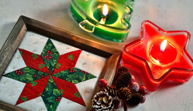 パッチワークの小物