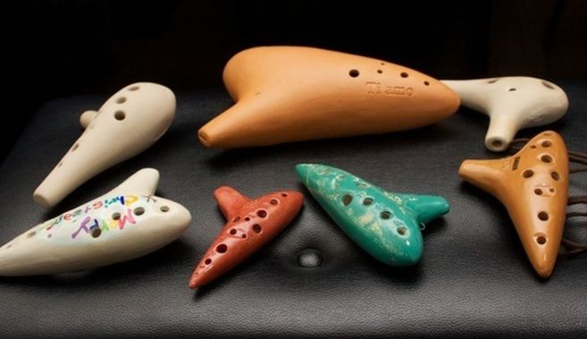 たくさんのオカリナ