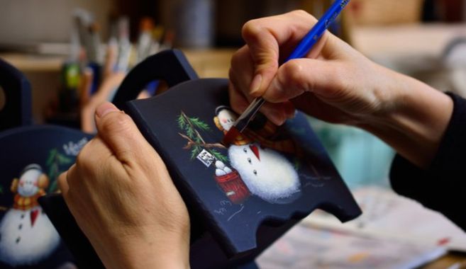 トールペイント制作