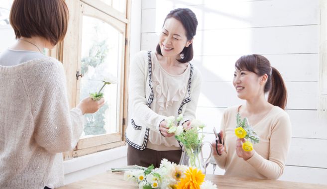 フラワーアレンジメントのはじめ方