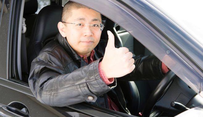 ヒッチハイク成功