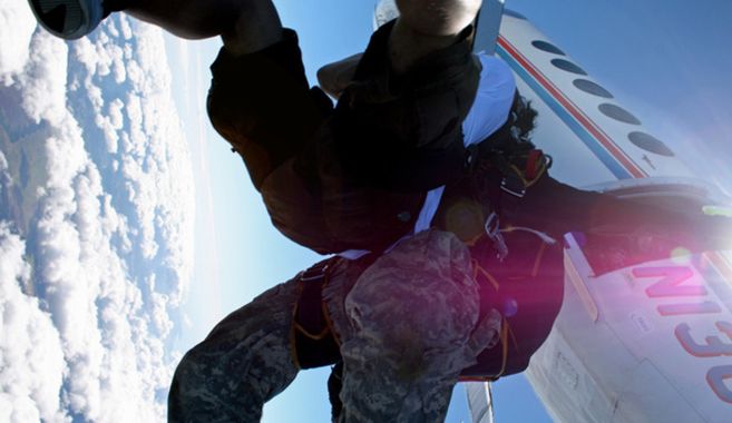 スカイダイビング