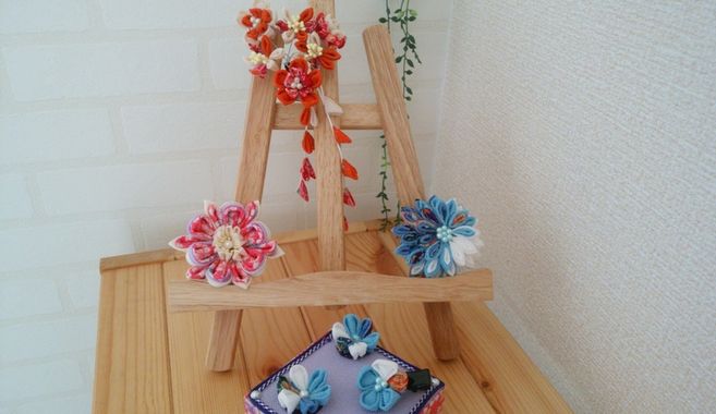 つまみ細工で広がった世界