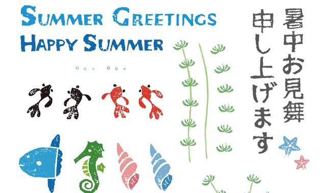 消しゴムはんこ