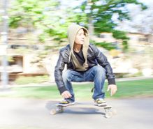 スケートボードの趣味