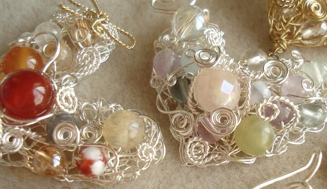 クロッシェブローチ