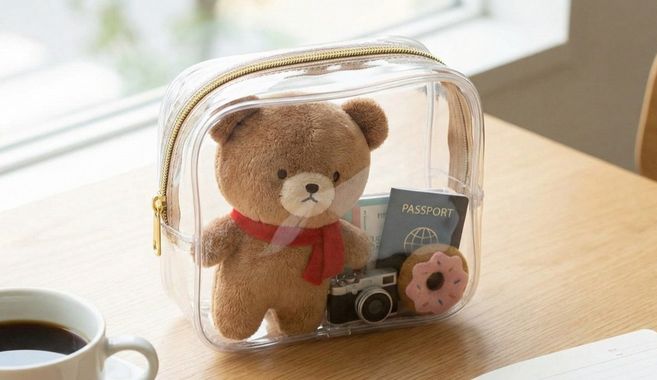 ぬいポーチ