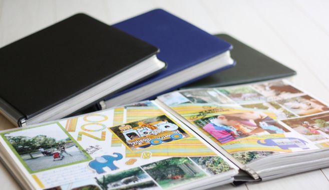 スクラップブッキングアルバム