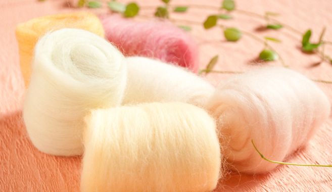 ふんわりかわいい小物つくり☆羊毛フェルト