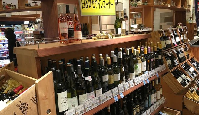 デパ地下ワインコーナー