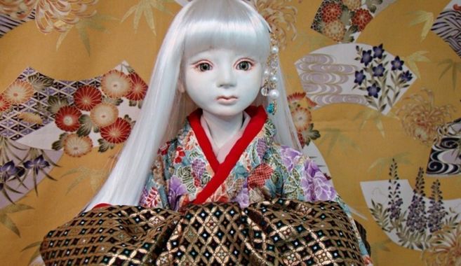 おいらんの球体関節人形