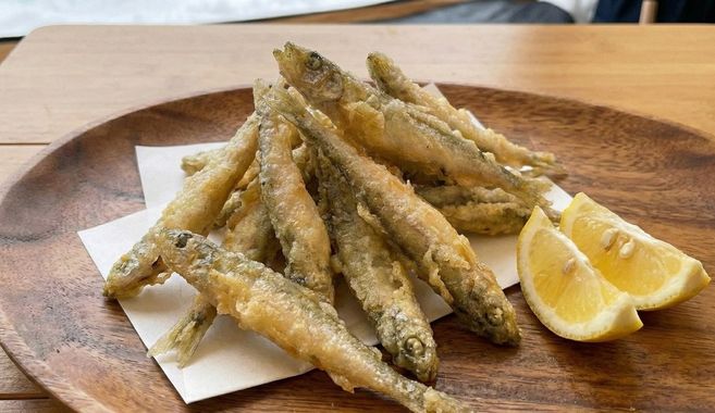 ワカサギ天ぷら