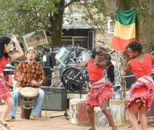 アフリカンダンスの趣味