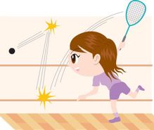 スカッシュの趣味