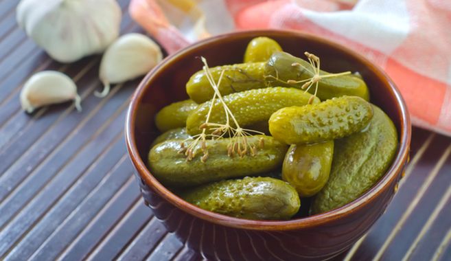 キュウリのピクルス