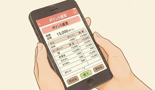ポイント履歴