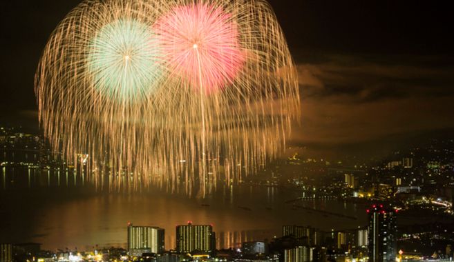 びわ湖の花火大会