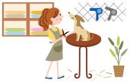 犬好きが高じてセルフトリミング