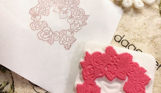 手軽に始められる消しゴムはんこ