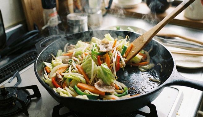 野菜炒め