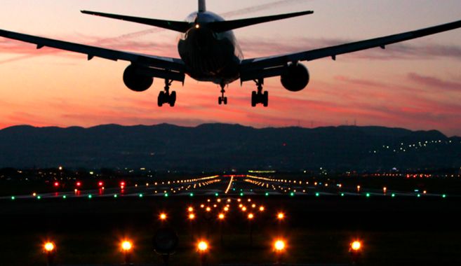 飛行機の離陸