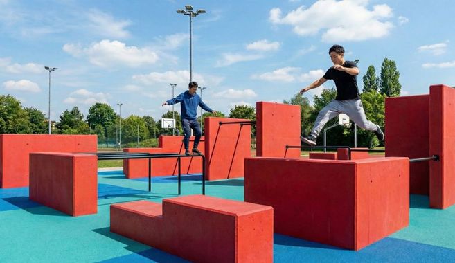 パルクール施設