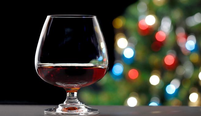 ブランデーのグラス