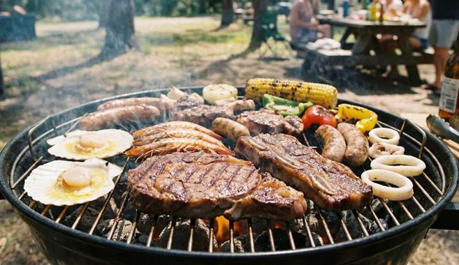 バーベキューコンロ