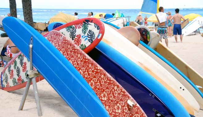 サーフボードの種類