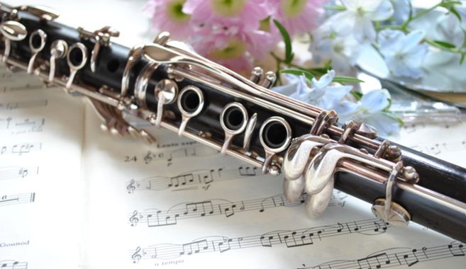 クラリネットと楽譜