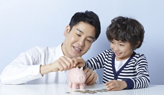 家族で貯金