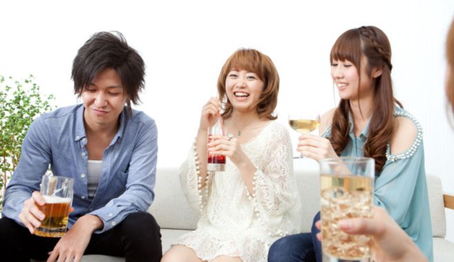 マイホームで気の合う仲間と