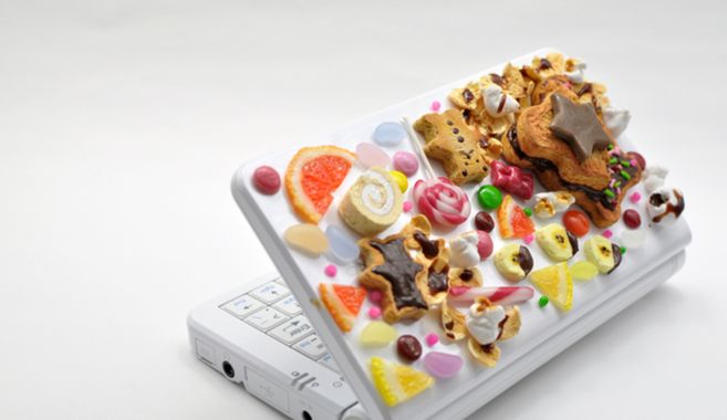 スイーツデコ・ノートパソコン