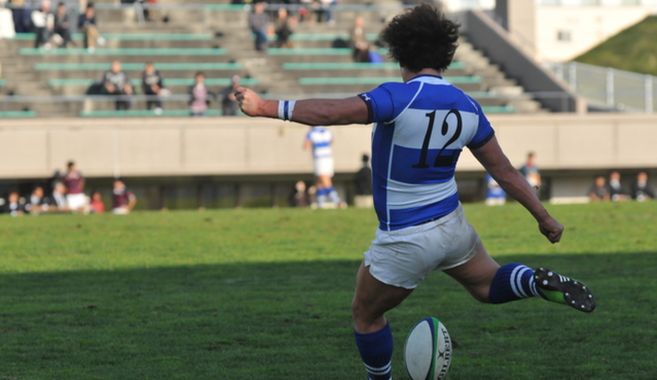 ラグビーキック